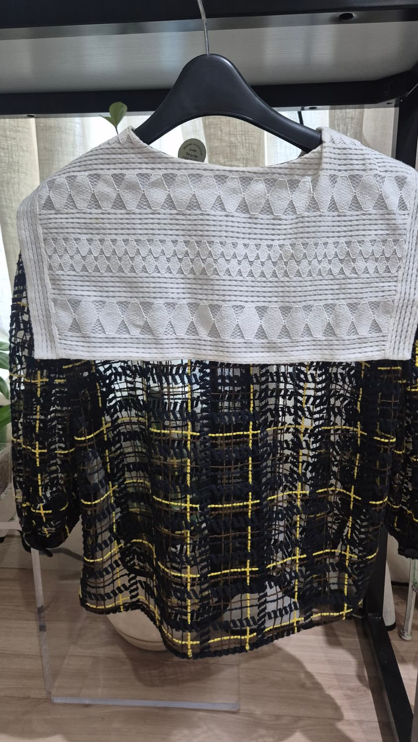 시스룩 블라우스  상품이미지6