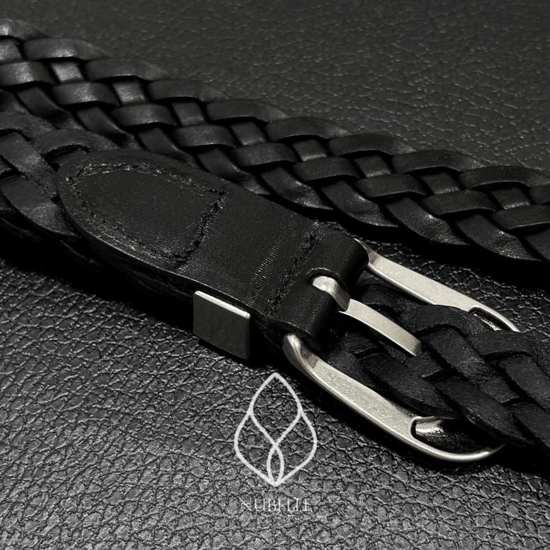 🌗 Mesh western belt / 이태리 메쉬 소가죽 웨스턴 벨트 상품이미지8