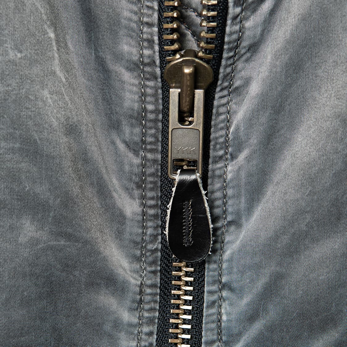 [M] 00s MACHOPE MA-1 플라이트 자켓 워시드 그레이  상품이미지4