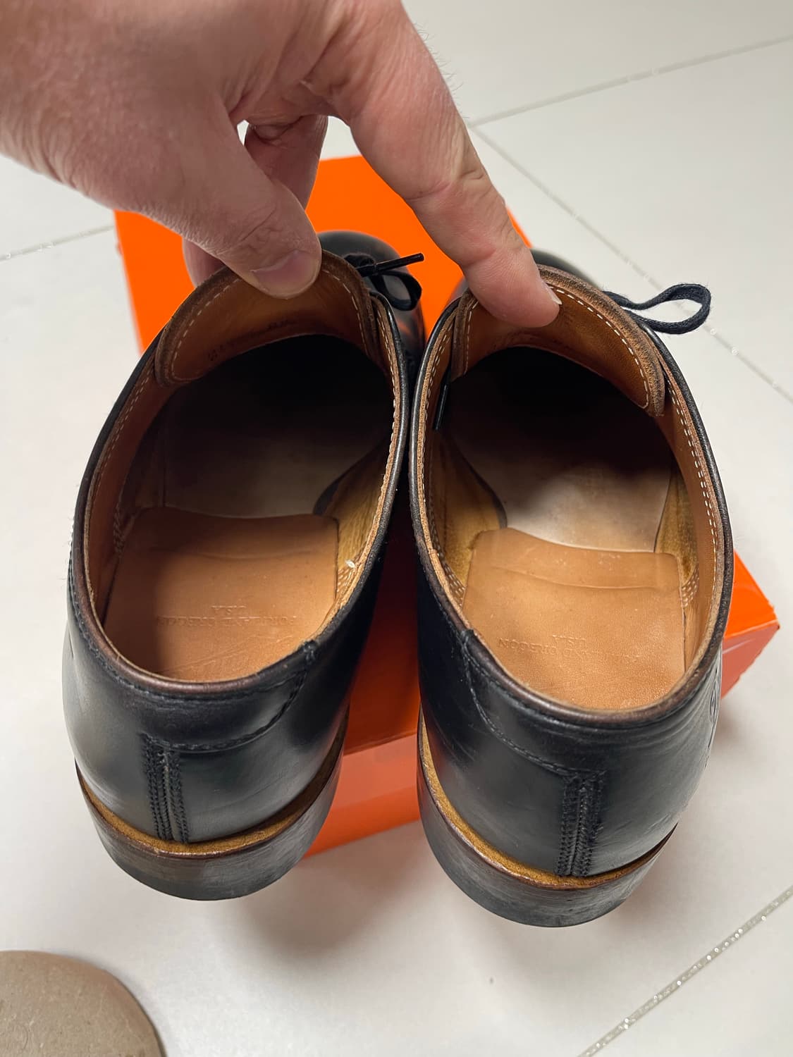 대너(Danner) 마나와D1856 일본라인 옥스포드화 블랙 8.5 상품이미지8