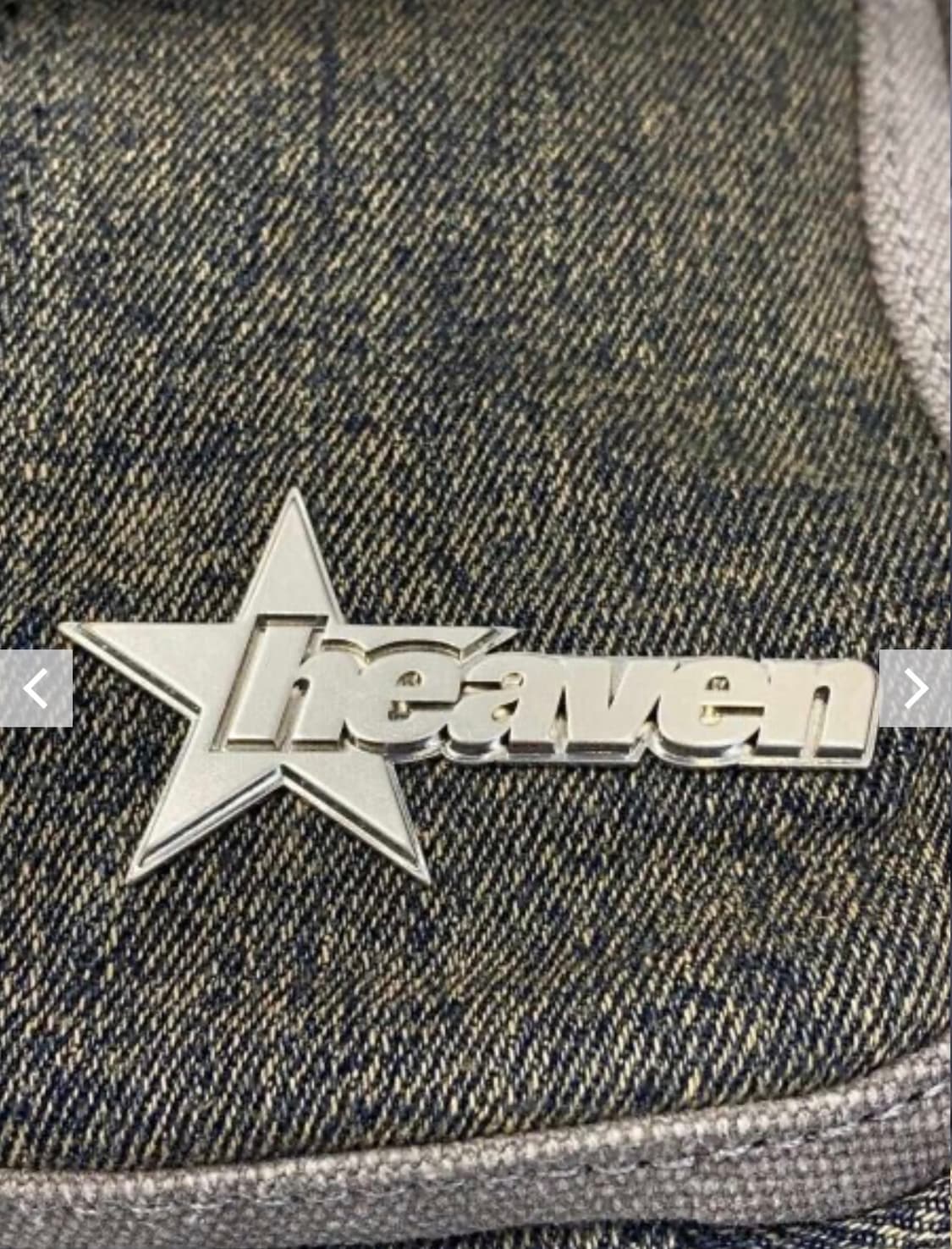 Heaven by Marc Jacobs denim messenger 상품이미지9