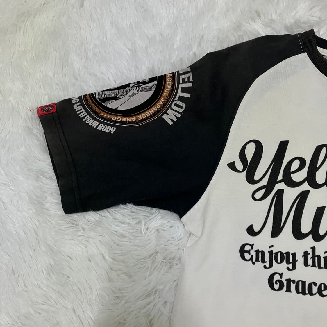 빈티지 로즈 나그랑 스컬 펑키 긴팔 894 y2k 스트릿 모리 갸루 일본 상품이미지4