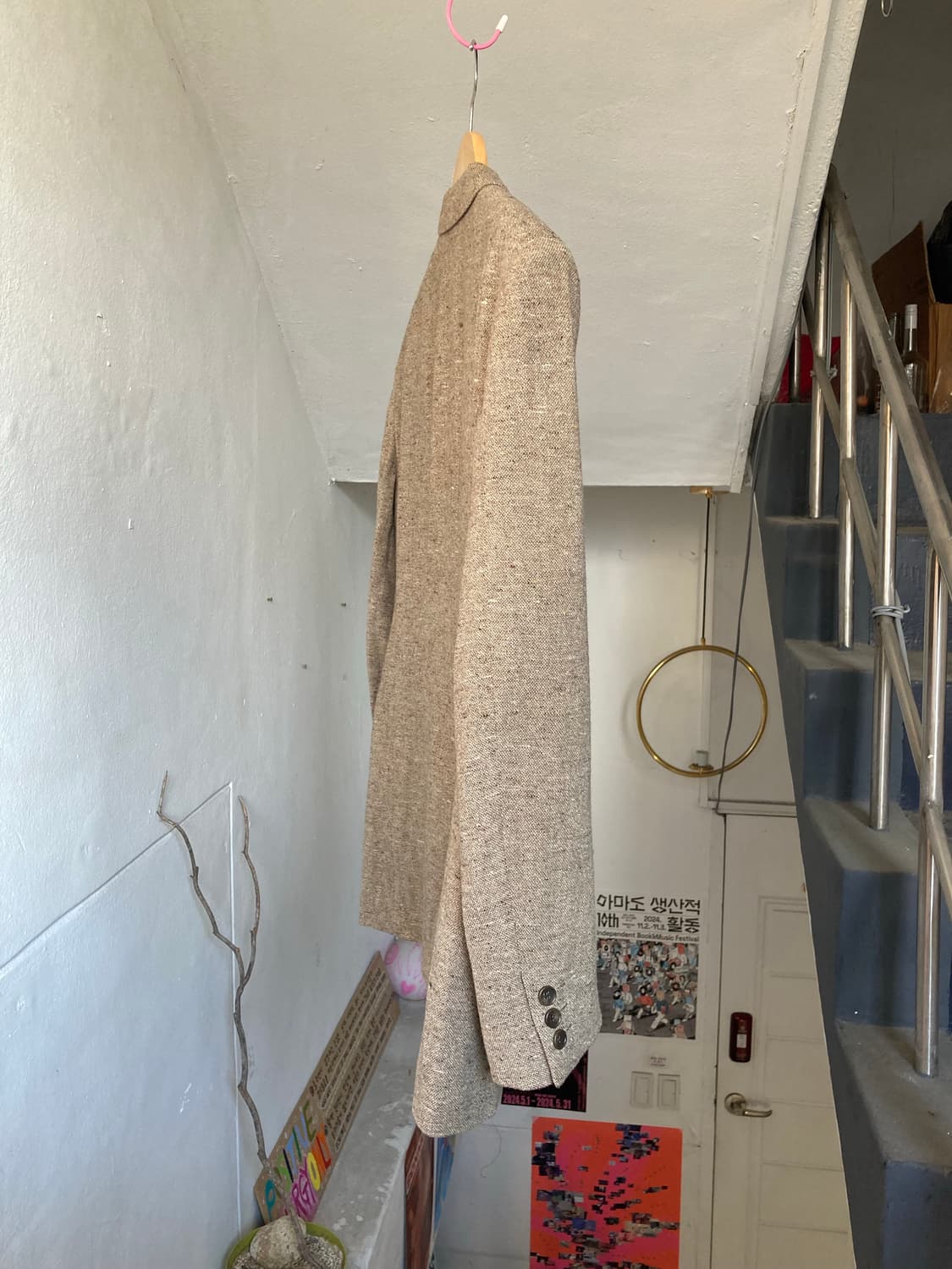 울 박시핏 클래식 자켓 상품이미지7