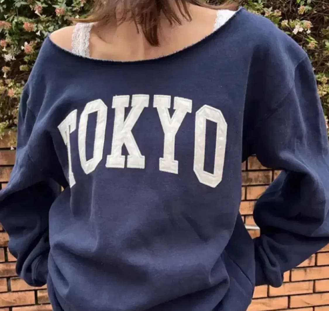 브랜디멜빌 오프숄더 맨투맨 상품이미지2