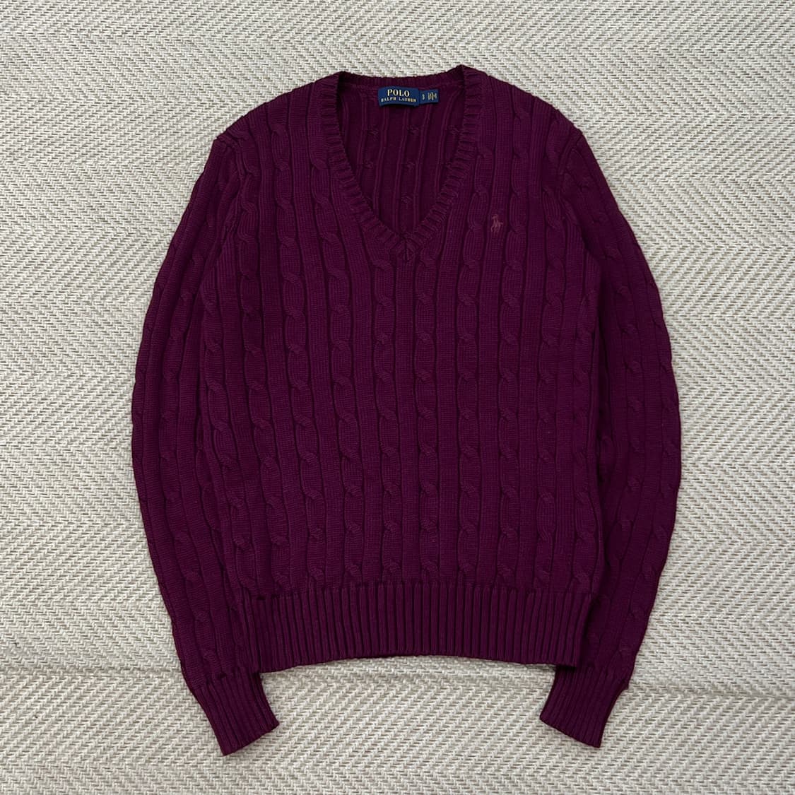 폴로 랄프로렌 꽈배기 니트 r3312 상품이미지1