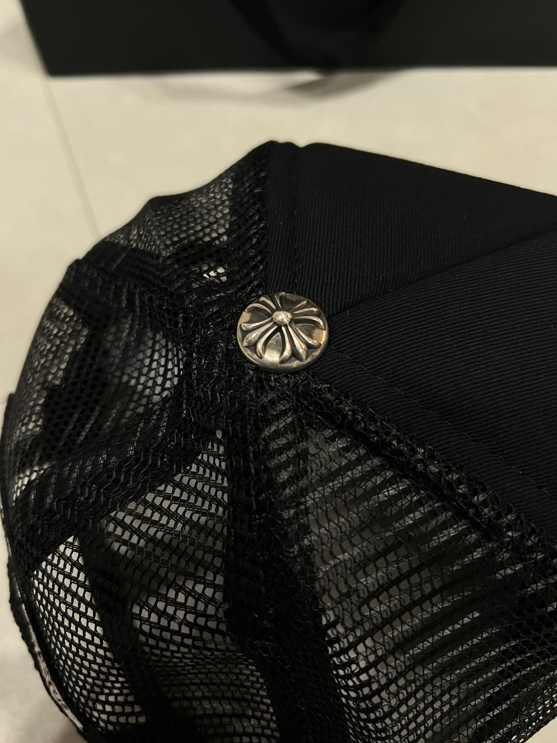 크롬하츠 세메터리 트러커 볼캡 블랙 상품이미지3