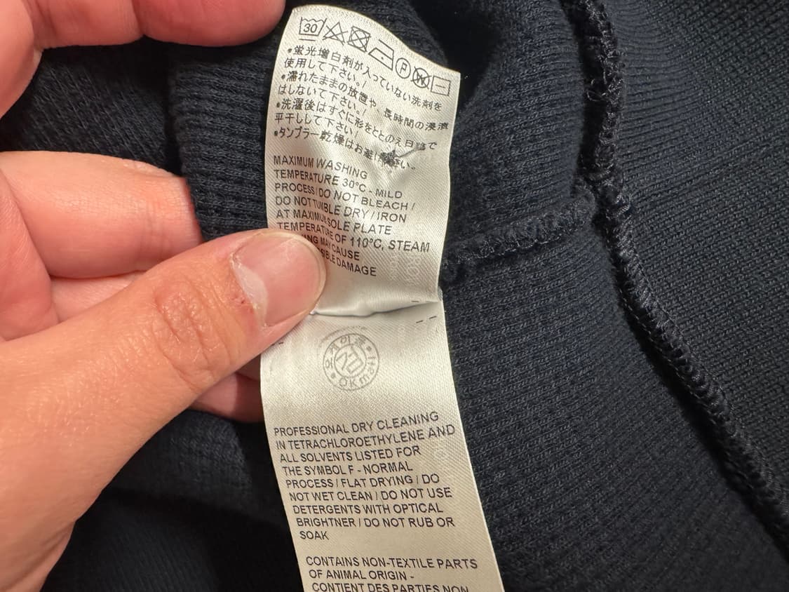 톰브라운 와플 pk 셔츠 네이비 3 상품이미지6