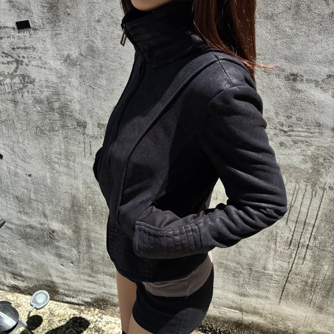 아르마니 익그체인지 하이넥 자켓 상품이미지3