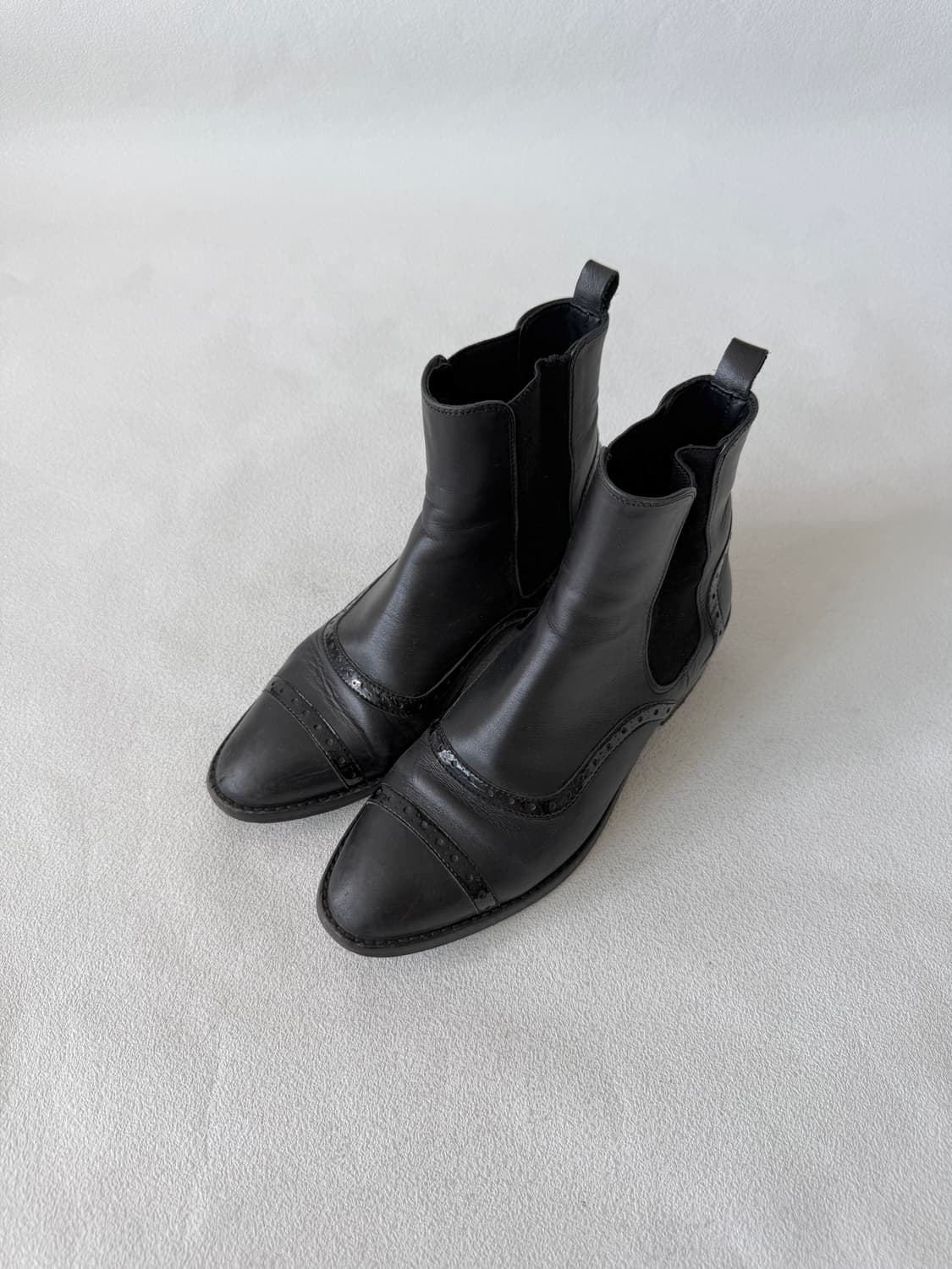 [EU37]마시모두띠(MassimoDutti) 레더 첼시부츠(SPAIN) 상품이미지3