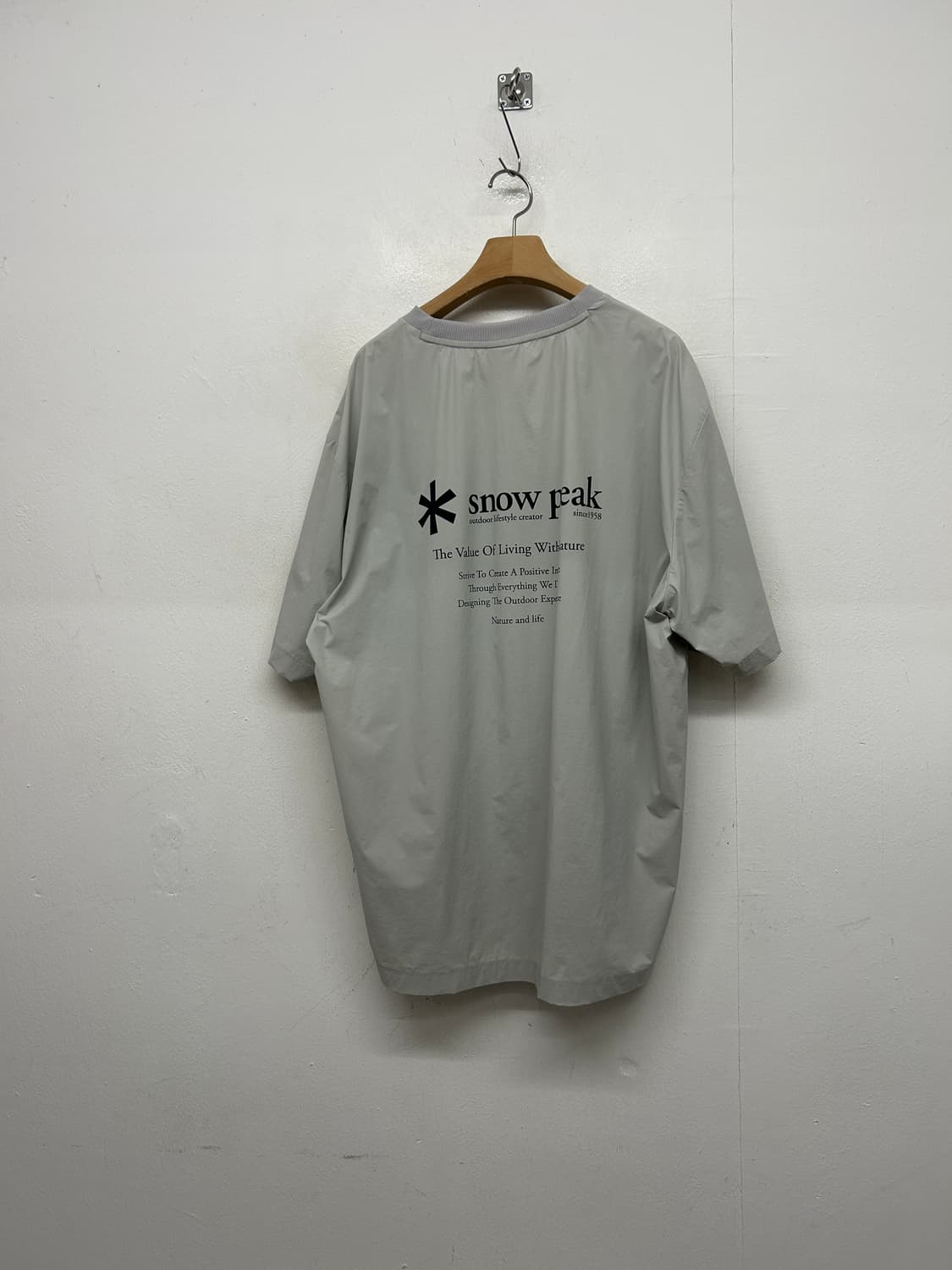 스노우피크 씬테크 반팔 티셔츠 상품이미지4