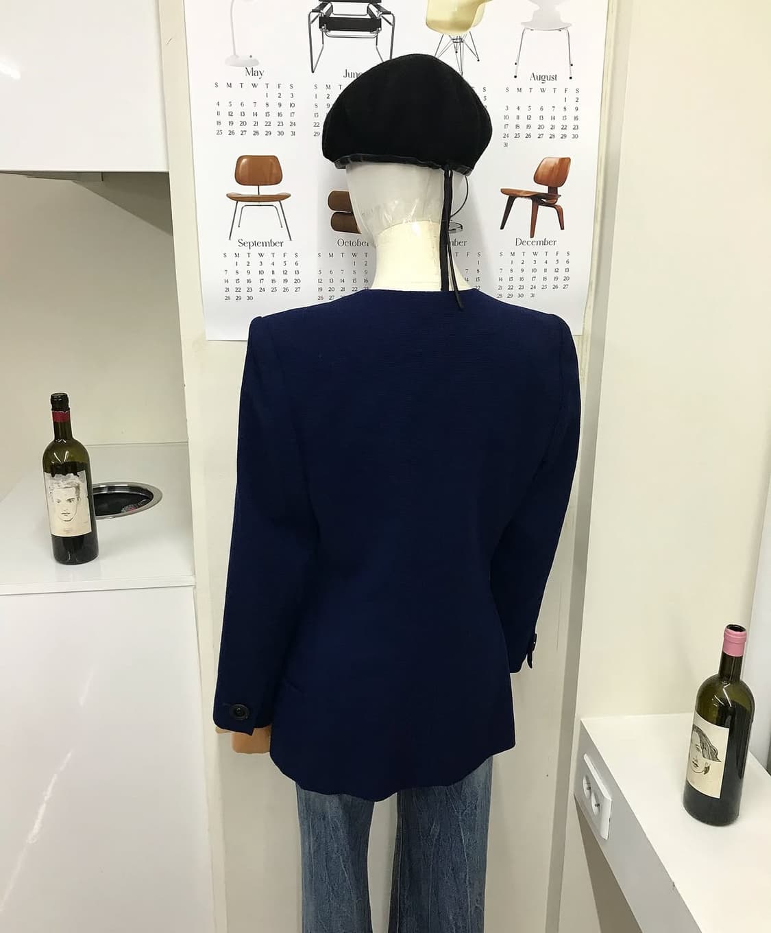 입생로랑 라운드 울 자켓 상품이미지8