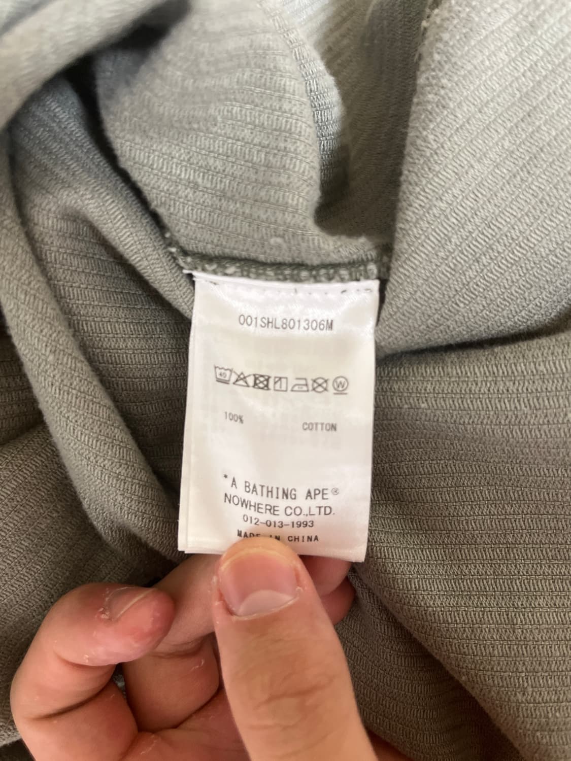 베이프 셔츠 상품이미지4