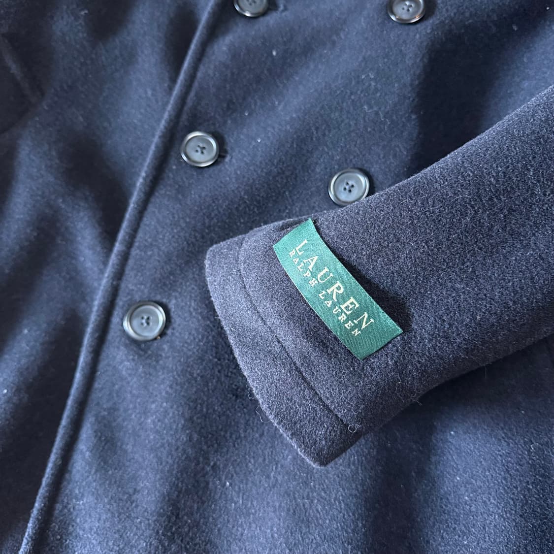 로렌 랄프로렌 울 블랜드 피코트 40S 상품이미지4