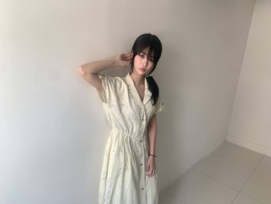 Lily button shirts dress 상품이미지3