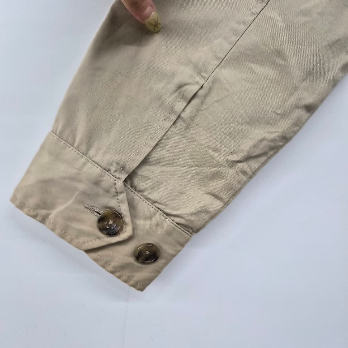 에디바우어 베이지 헤링턴 자켓 남성 L 상품이미지6