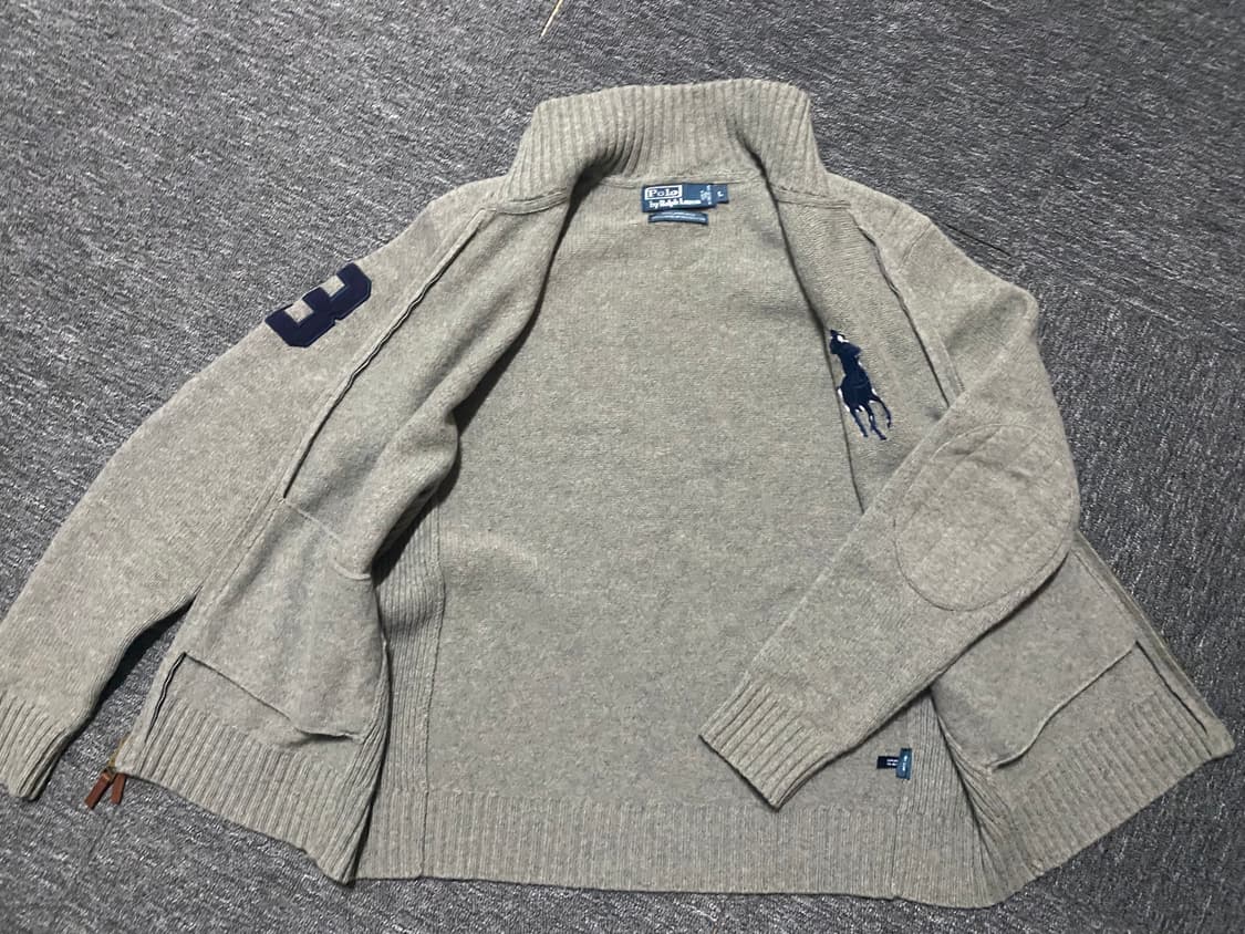 [급처] 빅포니 폴로 랄프로렌 램스울 집업 상품이미지4