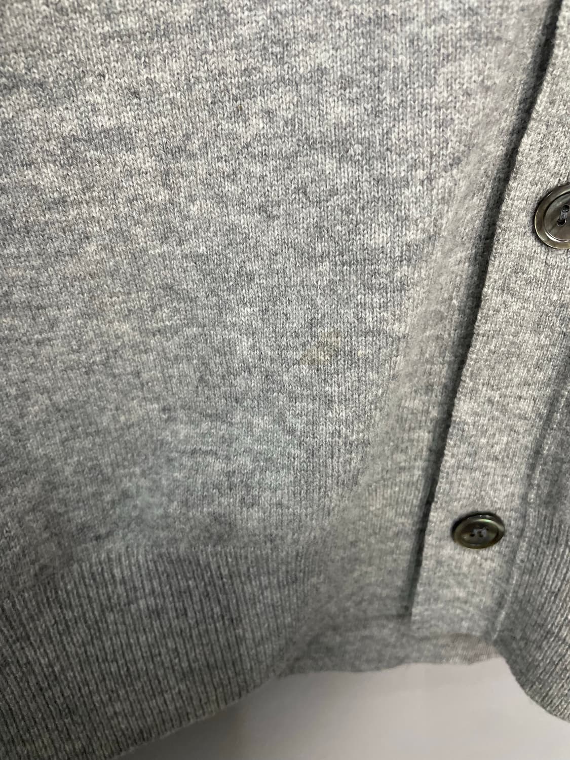 꼼데가르송 화이트 하트와펜 그레이 가디건 H2067 상품이미지7