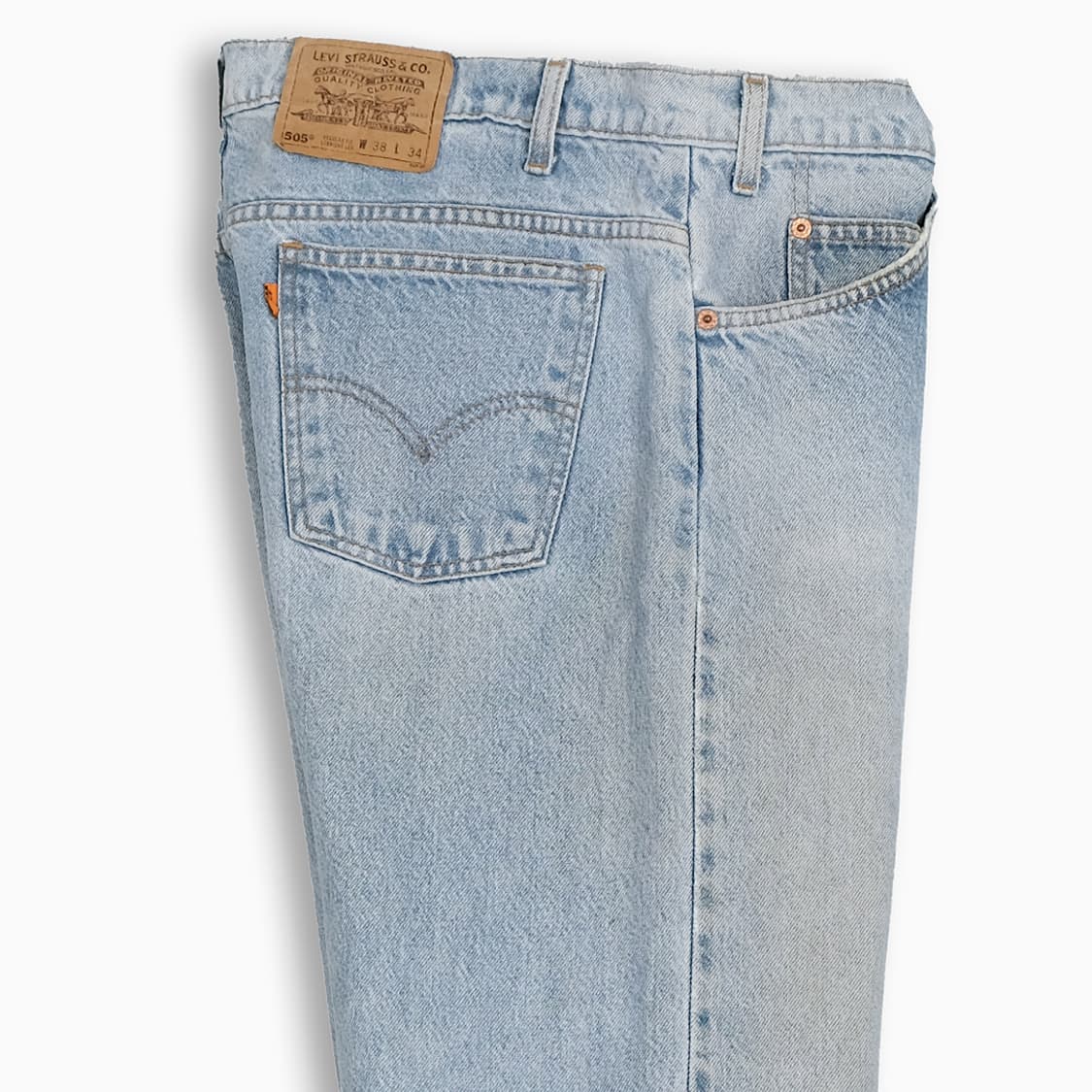 리바이스 505 오렌지탭 연청 90s 36 인치 OR5053898 상품이미지5