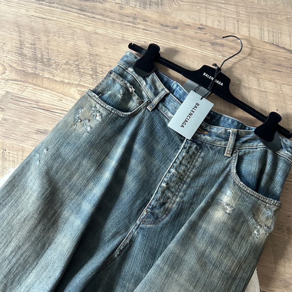 발렌시아가 슈퍼 디스트로이드 데님팬츠 상품이미지2