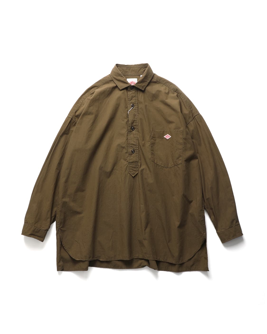 단톤 DANTON Cotton Pullover Shirt 상품이미지2