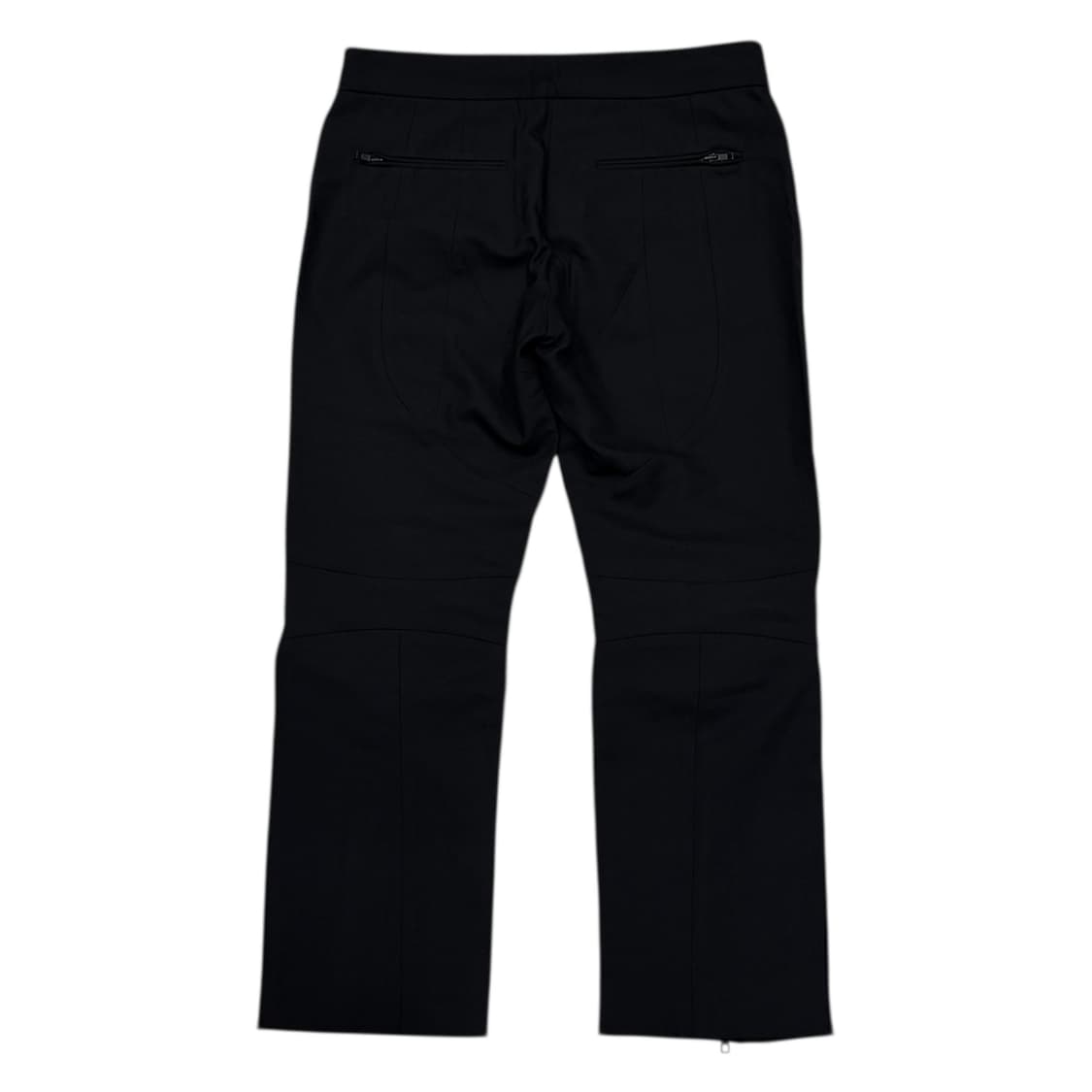 준지 디테일 모 울 팬츠 바지 블랙 50 상품이미지2