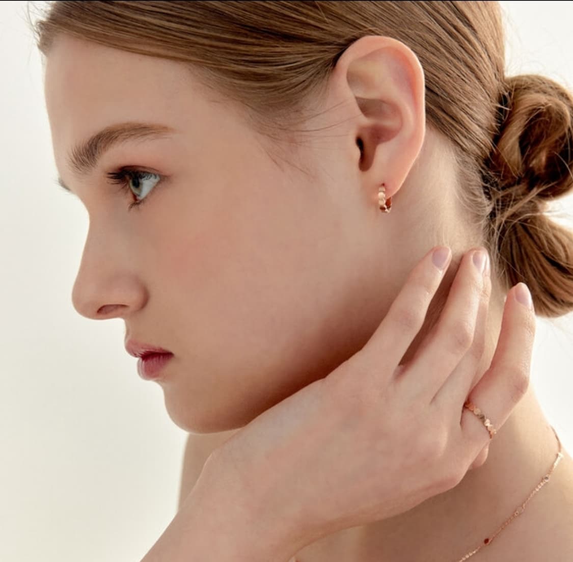 14k골드 원터치 귀걸이 상품이미지3