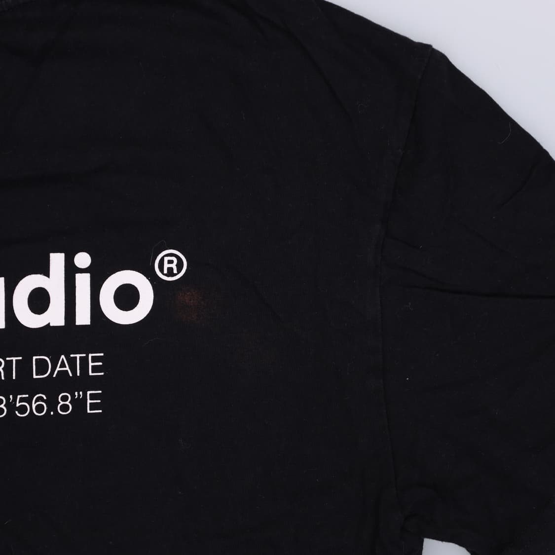 M 비바스튜디오 블랙 반팔 티셔츠 0204M 상품이미지3