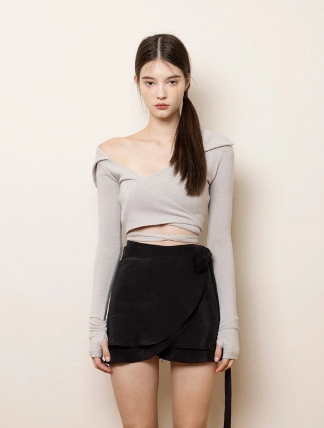 임보라착용)낫유어로즈 제니랩 그레이 상품이미지1