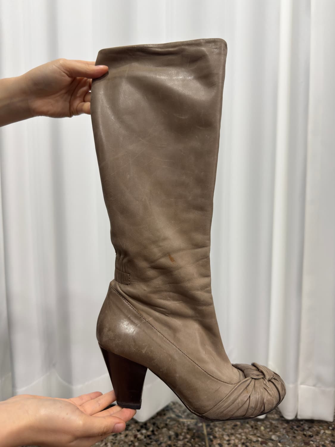 vero cuoioleather long boots 상품이미지7