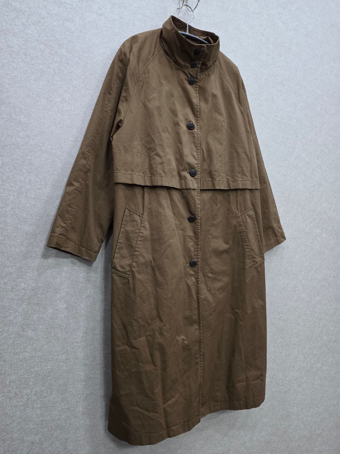 COVETBLAN 코튼 롱 코트 / 봄 야상코트 상품이미지2