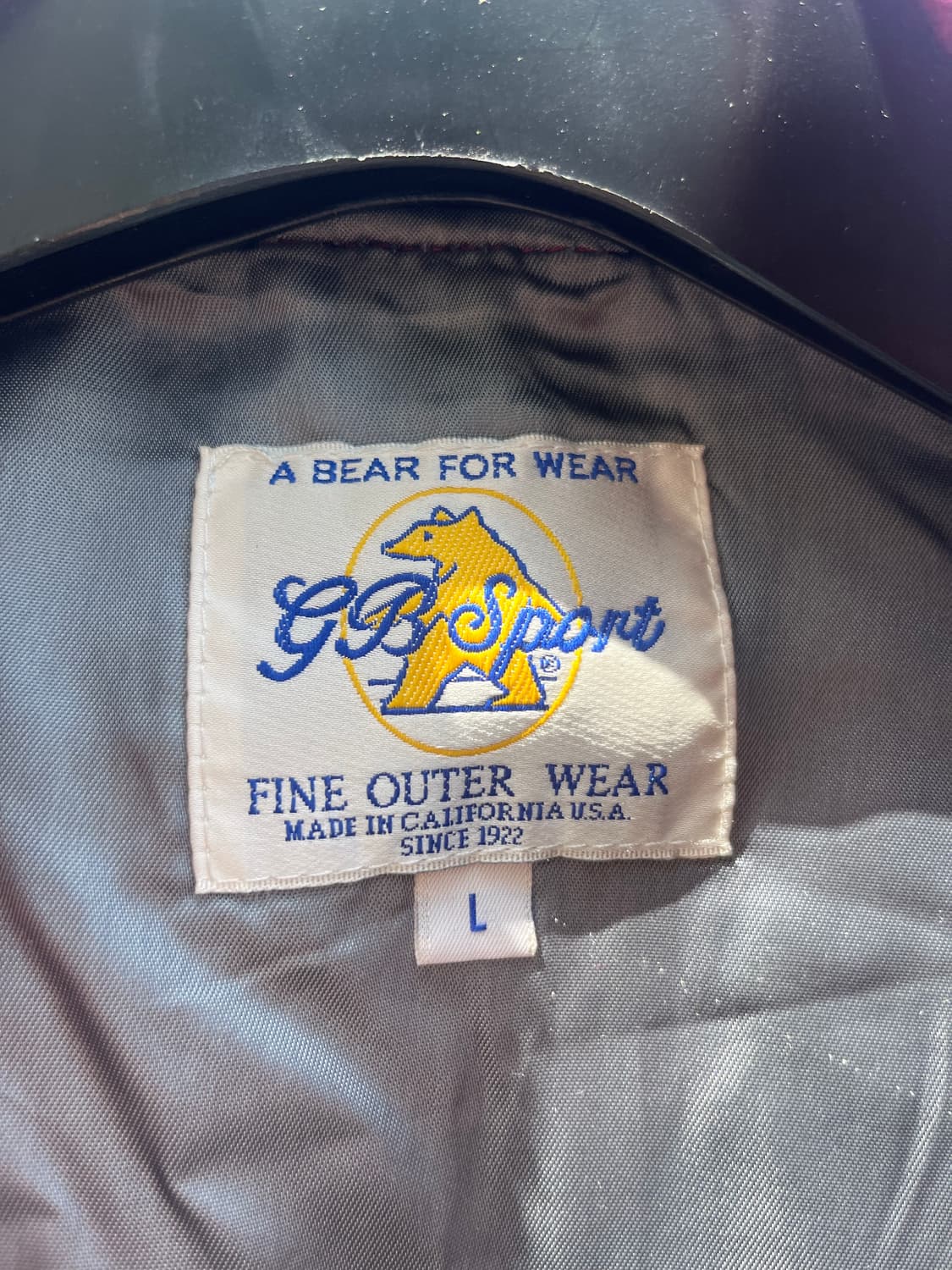 골든베어 x 하버드 바시티 자켓 판매합니다. 상품이미지4