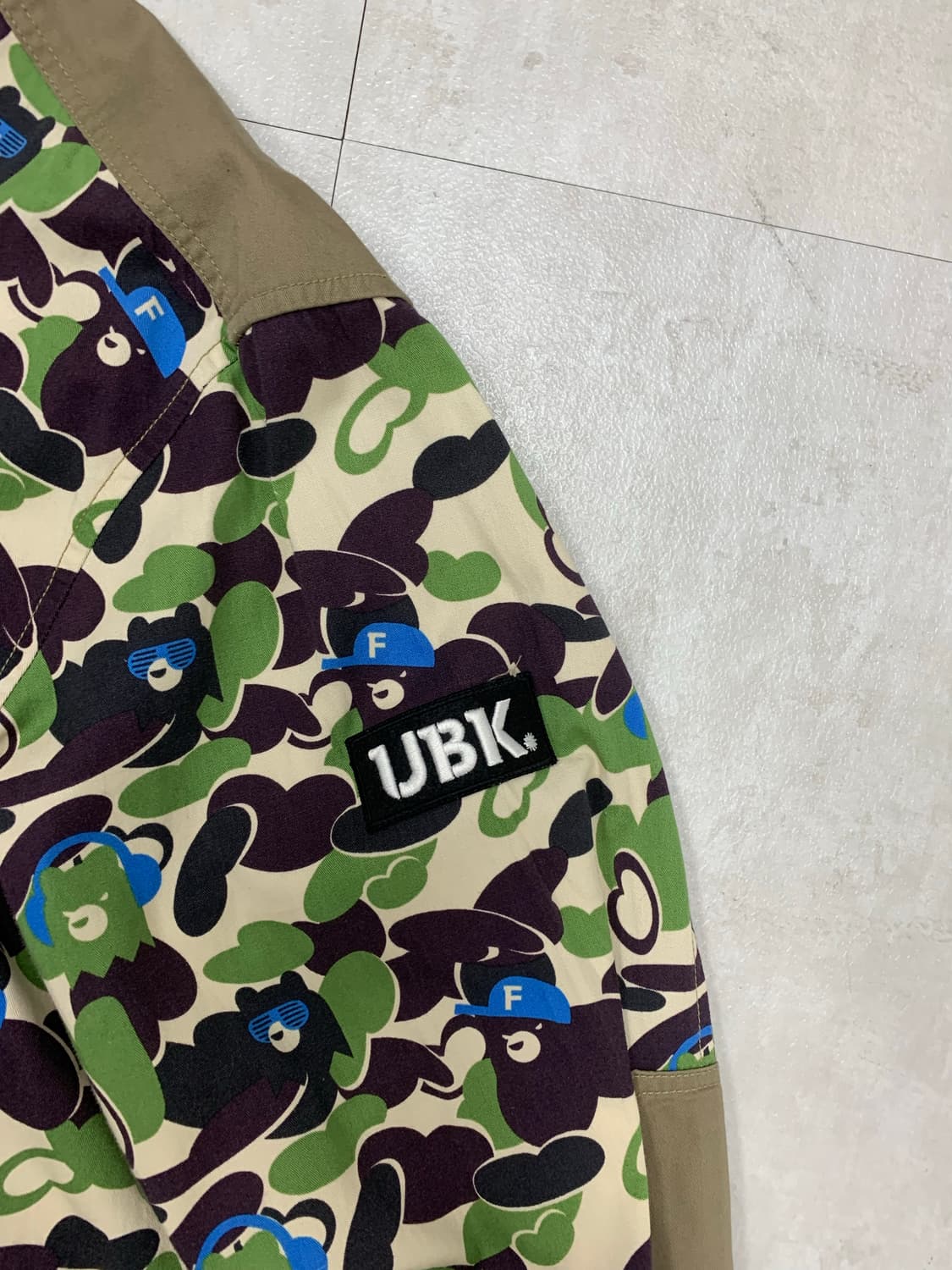 푸부 밀리터리 셔츠 상품이미지5