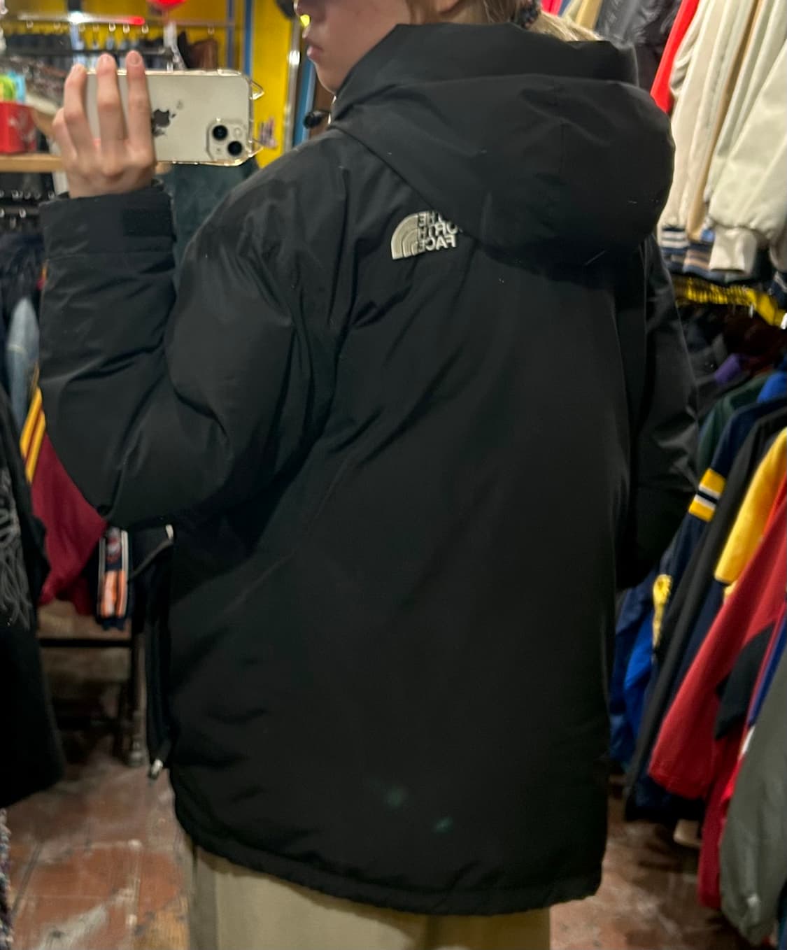 [HI] 노스페이스 패딩 블랙 상품이미지5