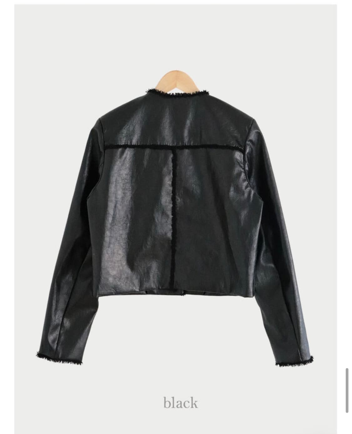 위드블룸 트위드 레더자켓 상품이미지6