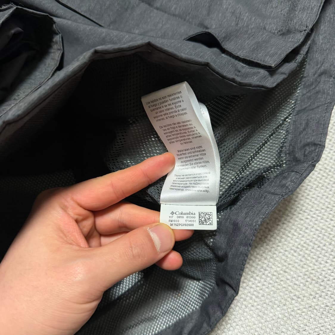 컬럼비아 옴니테크 바람막이 자켓 상품이미지3