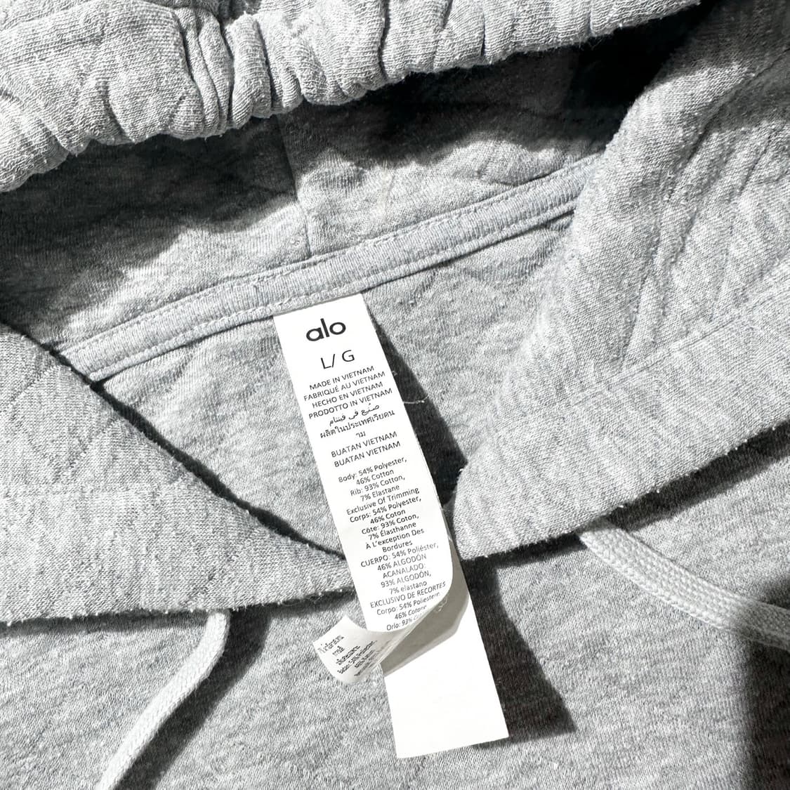 알로 퀼팅 후드 상품이미지4