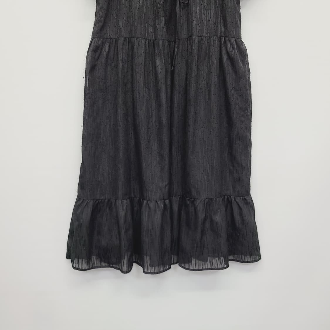 ​써스데이아일랜드 테슬 포인트 티어드 롱 원피스 (M 상품이미지4