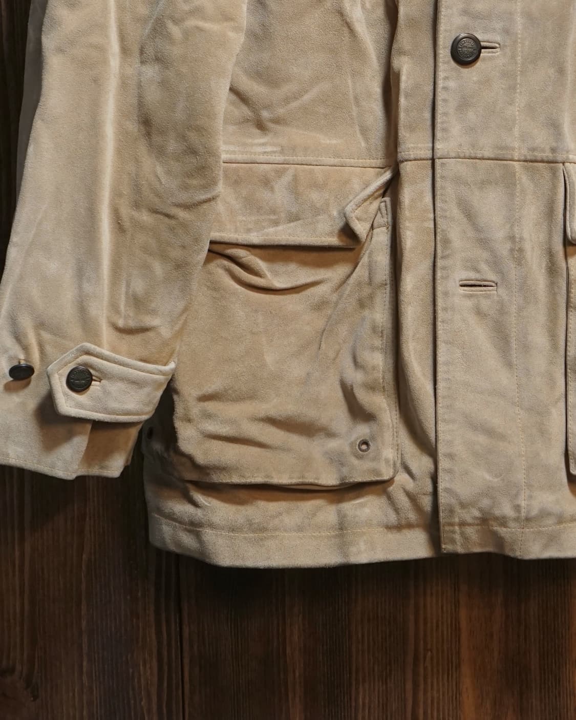 팀버랜드 웨더기어 카우하이드 스웨이드 자켓 상품이미지3