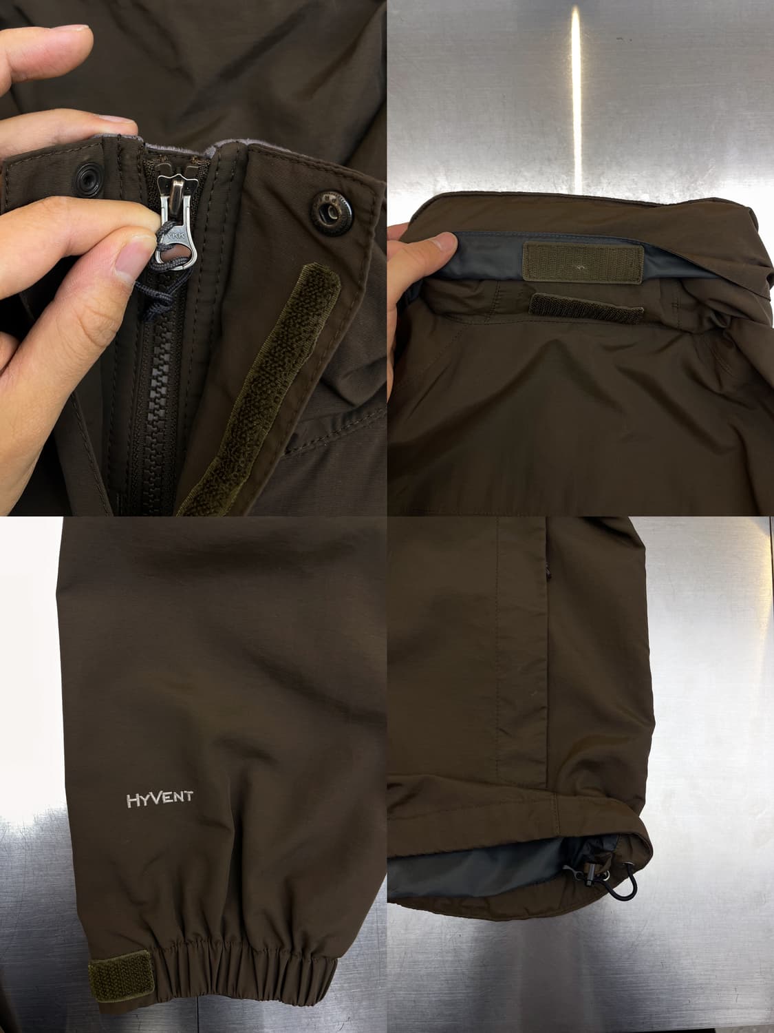 노스페이스 하이벤트 브라운 아웃도어 자켓 상품이미지8