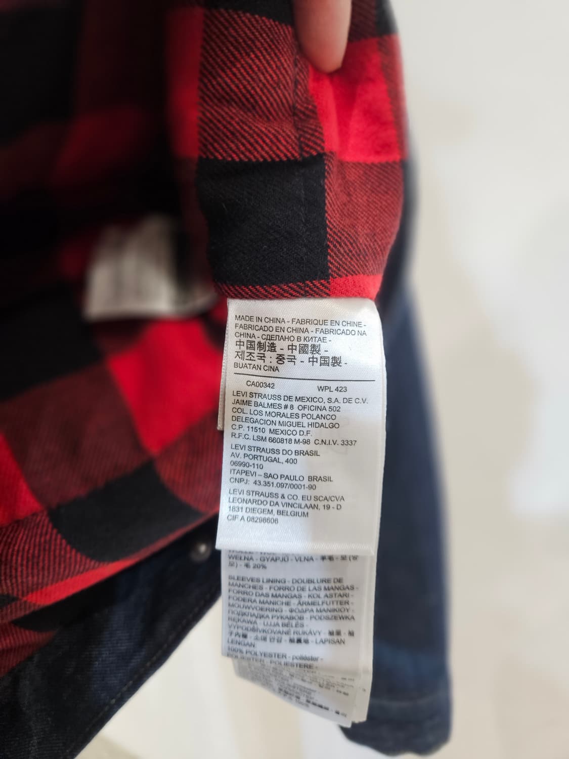 리바이스 쉐르파 트러커 자켓 상품이미지7