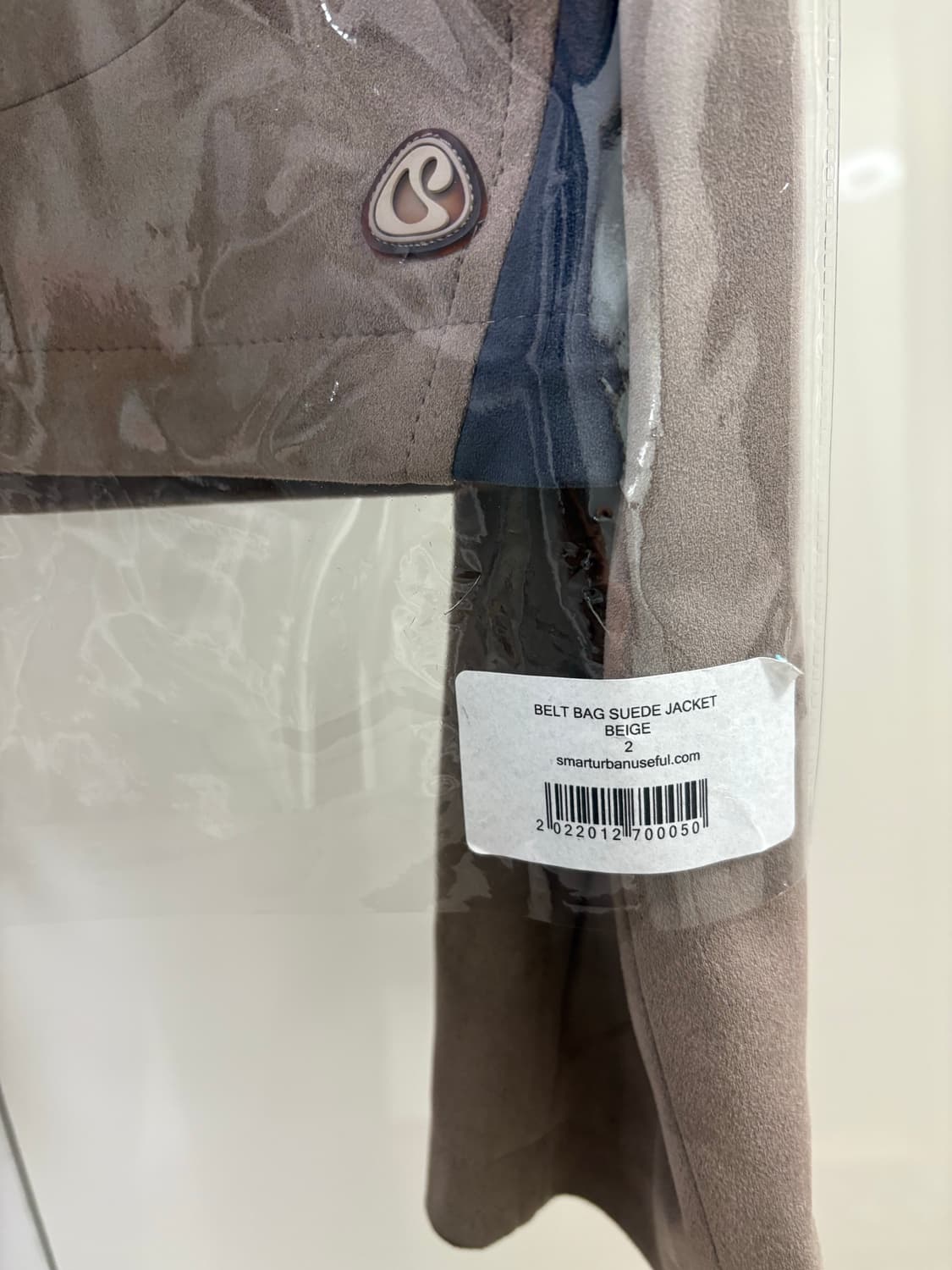 스마트어반유즈풀 코이세이오 suu 벨트 스웨이드 자켓 상품이미지4