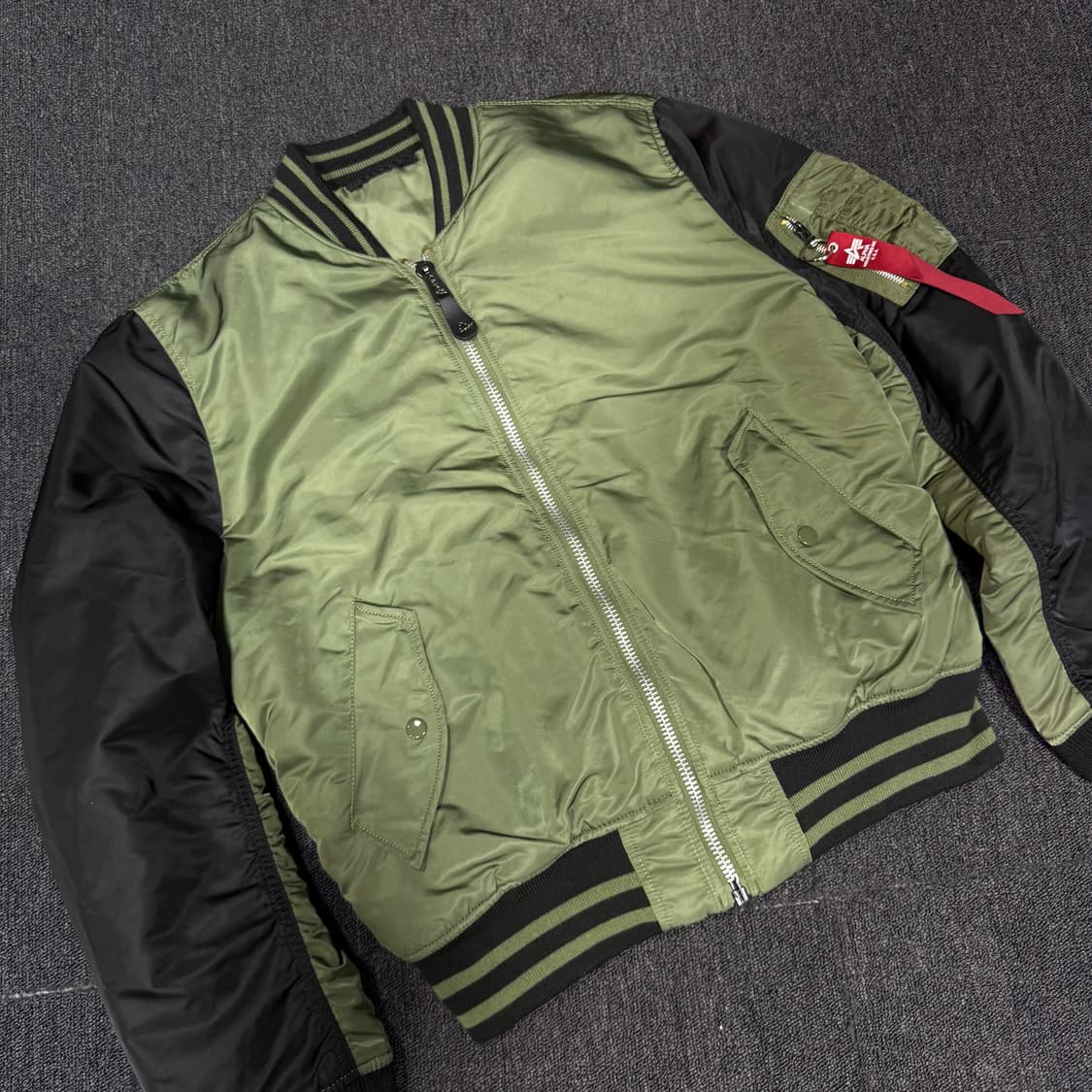 알파인더스트릿 MA-1 리버시블 항공점퍼 상품이미지2