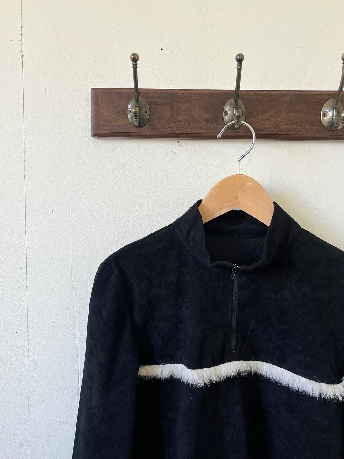 lnvitation 레이스 퍼 터틀넥 상품이미지2