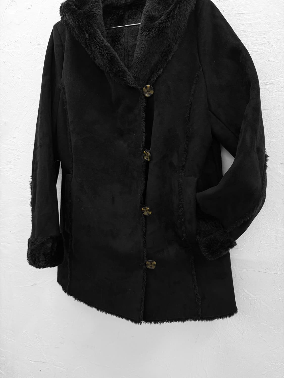 preferir 스웨이드 후드 무스탕 상품이미지2