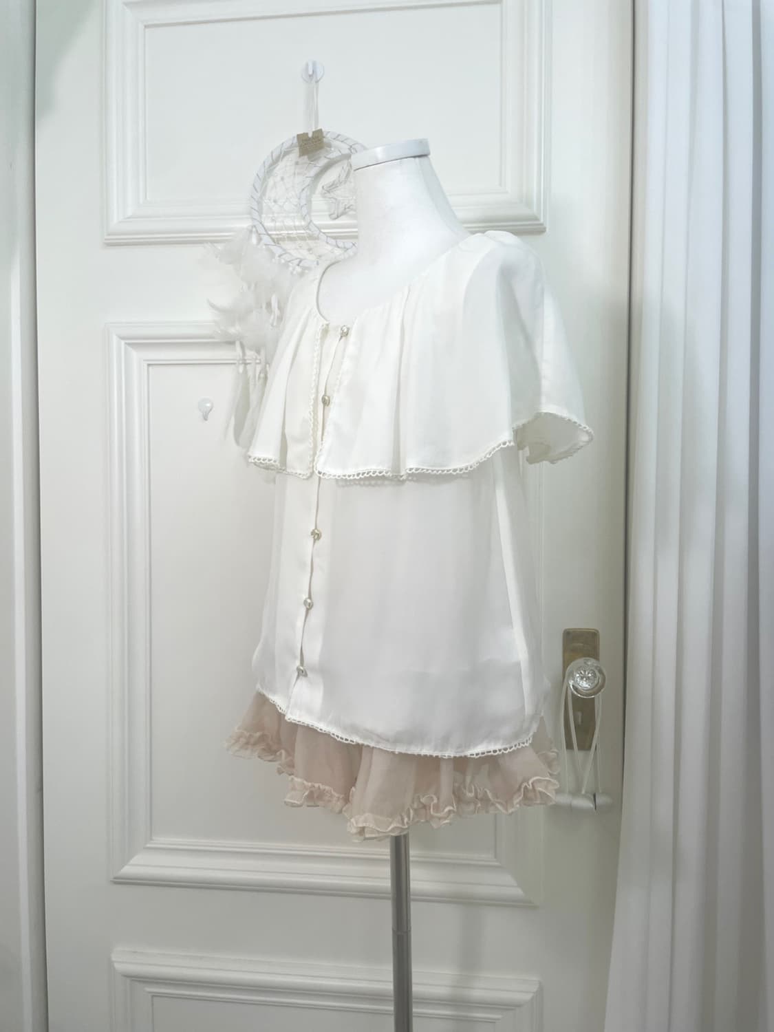 ivory wings pure fairy blouse(size-F) 상품이미지2