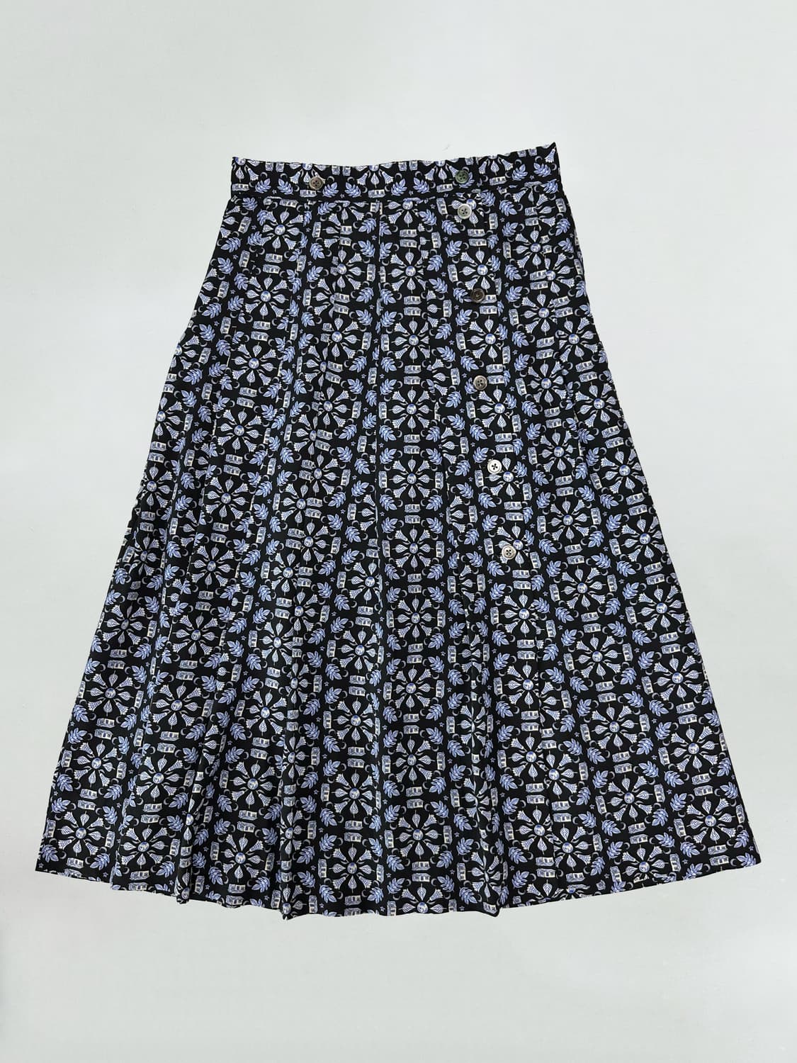 폴스미스 패턴 플리츠 랩스커트 상품이미지1