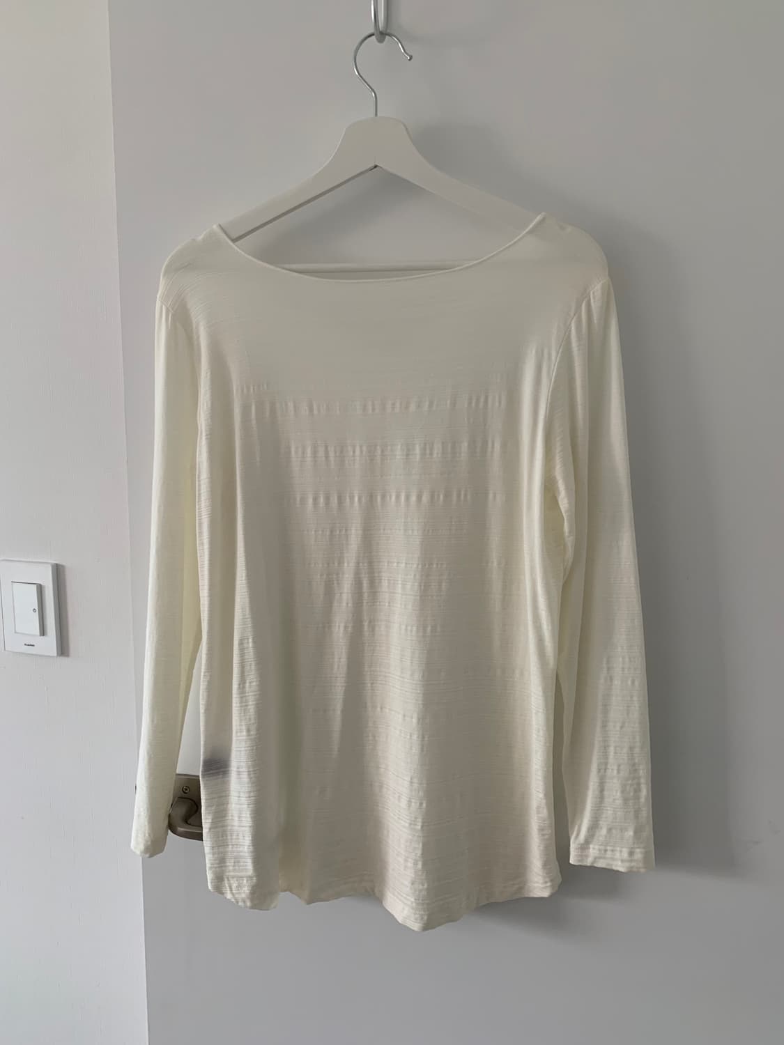 화이트 스트라이프 슬리브 상품이미지5