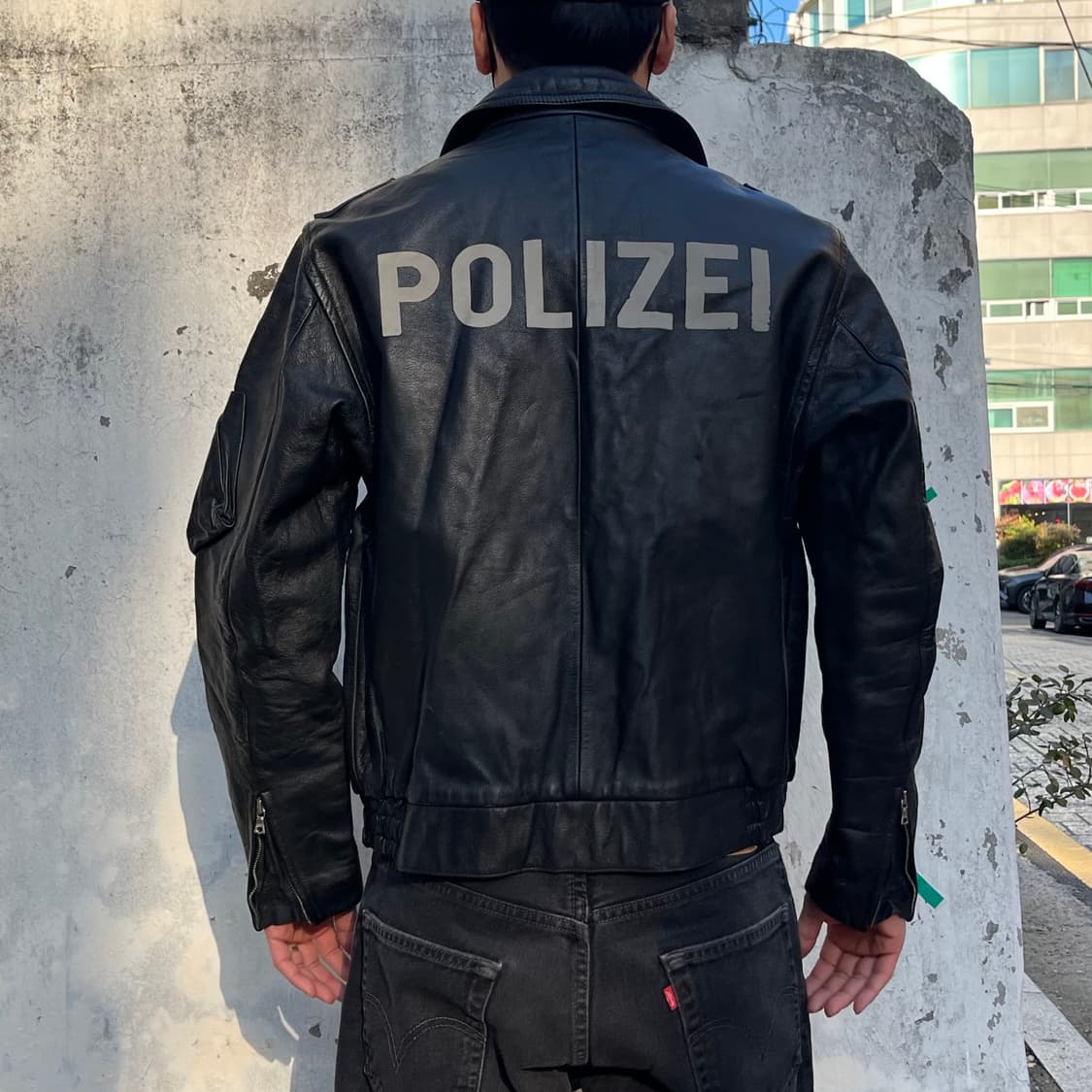 90s 독일 폴리자이 모터사이클 자켓 (105) 상품이미지8