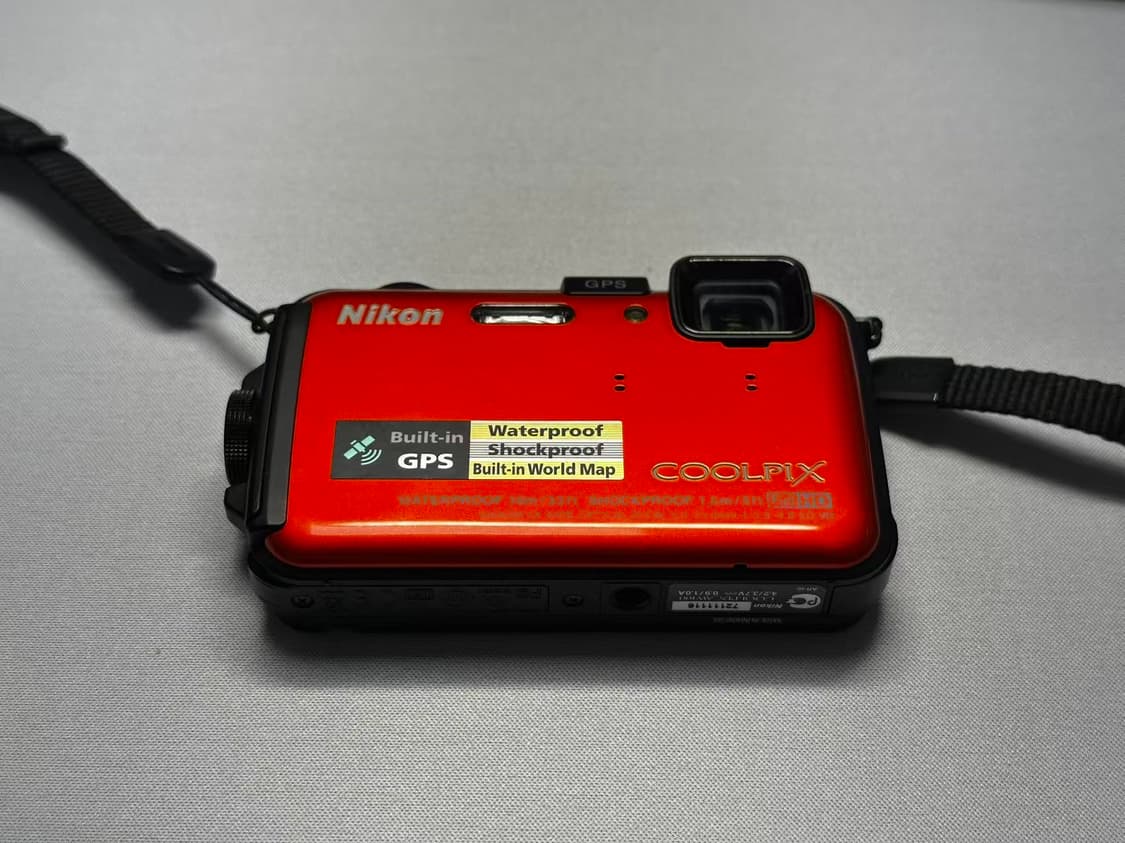 (민트급) 니콘 쿨픽스 aw100(aw110)오렌지 빈티지 디카 상품이미지2