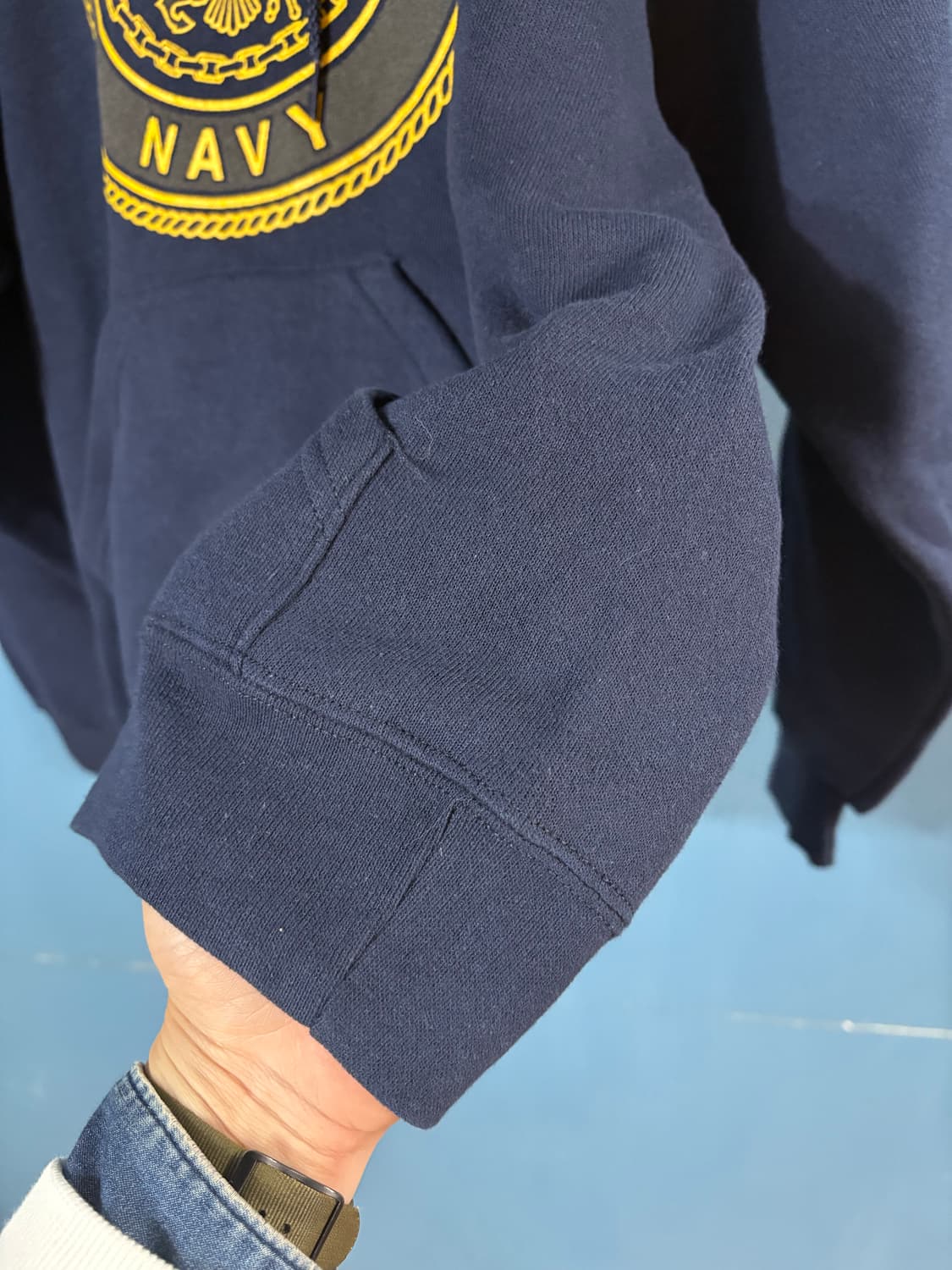90‘s Soffe US Navy Sweat Hooded 상품이미지4